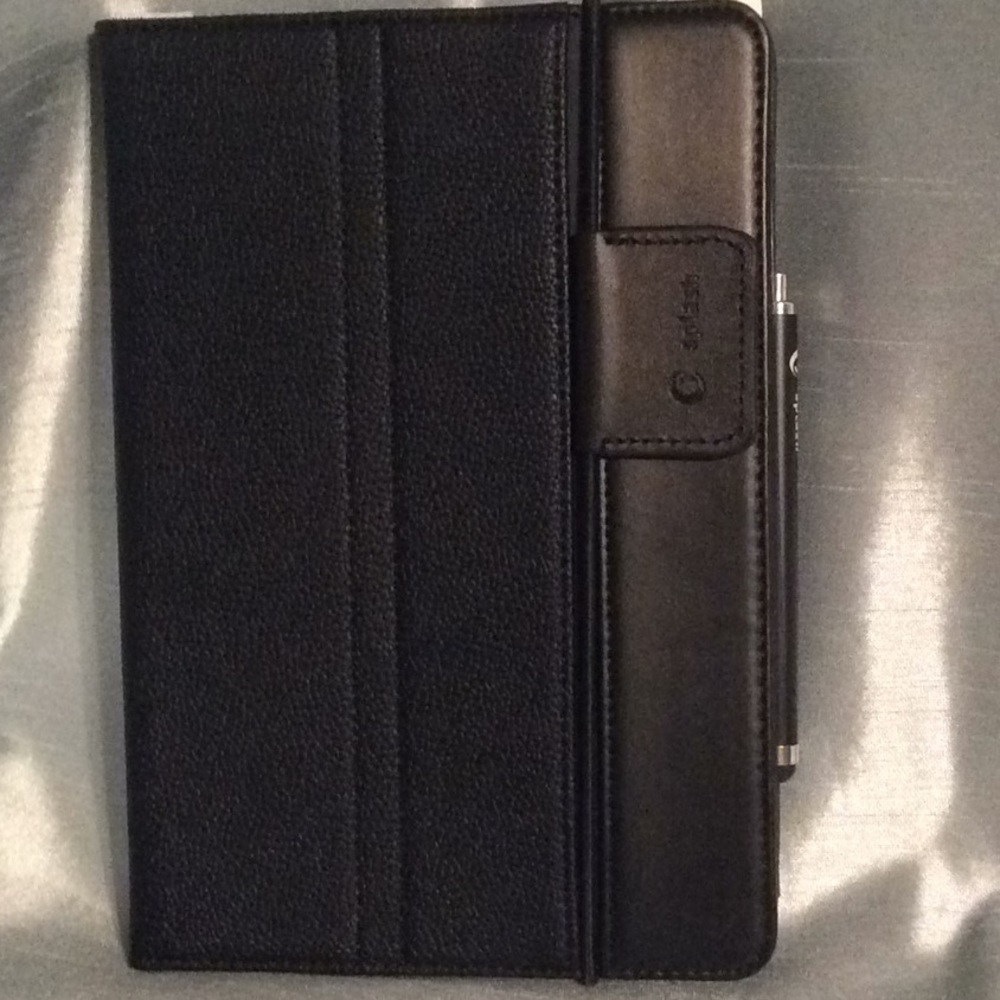 Splash Raindrop LEATHER case for iPad Mini, NWT - Picture 2 of 6